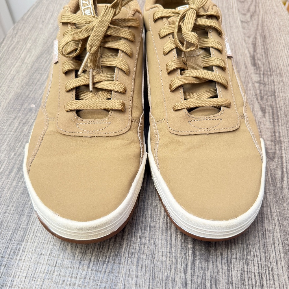 Puma RARE Soft Foam Casual Shoes Men's Size 12 Tan Brown Khaki - Picture 4 of 5